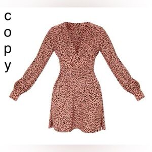 NWT Leopard print dress size 12
